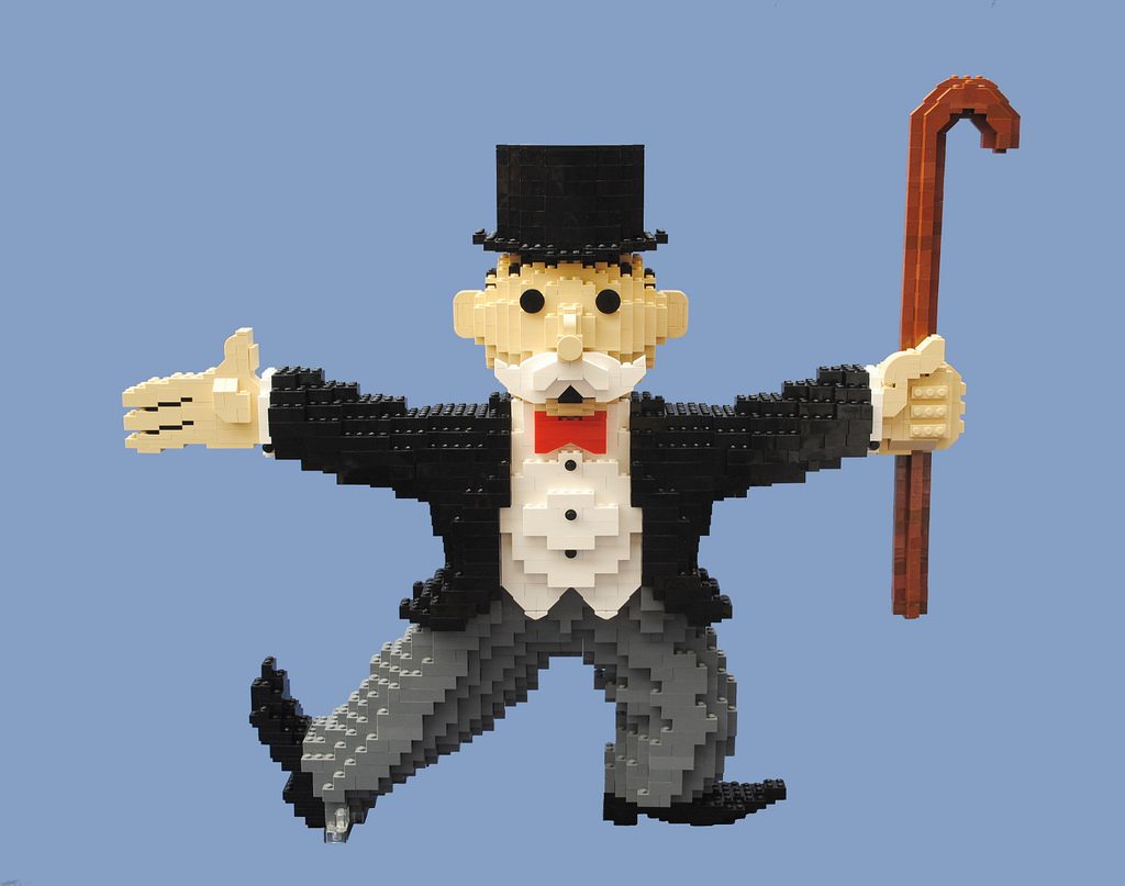 LEGO Monopoly Man